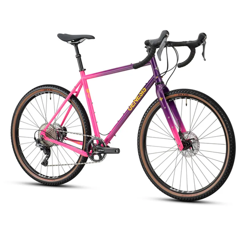 Genesis Fugio 30 Steel Gravel Bike in Pink - 2022-1